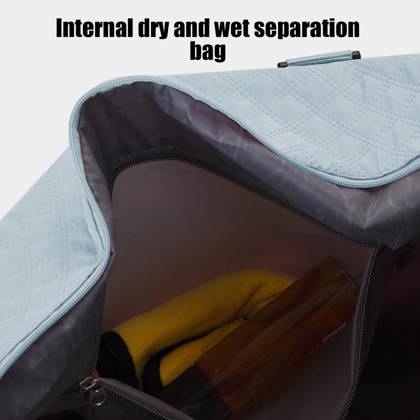 Travel Duffle Bag, Weekender Travel Bag Men Small Gym Bag for Women, Hospital Bag for Labor and Delivery, Overnight Bag Luggage Bag with Trolley Sleeve 18.11X13.78X6.69In