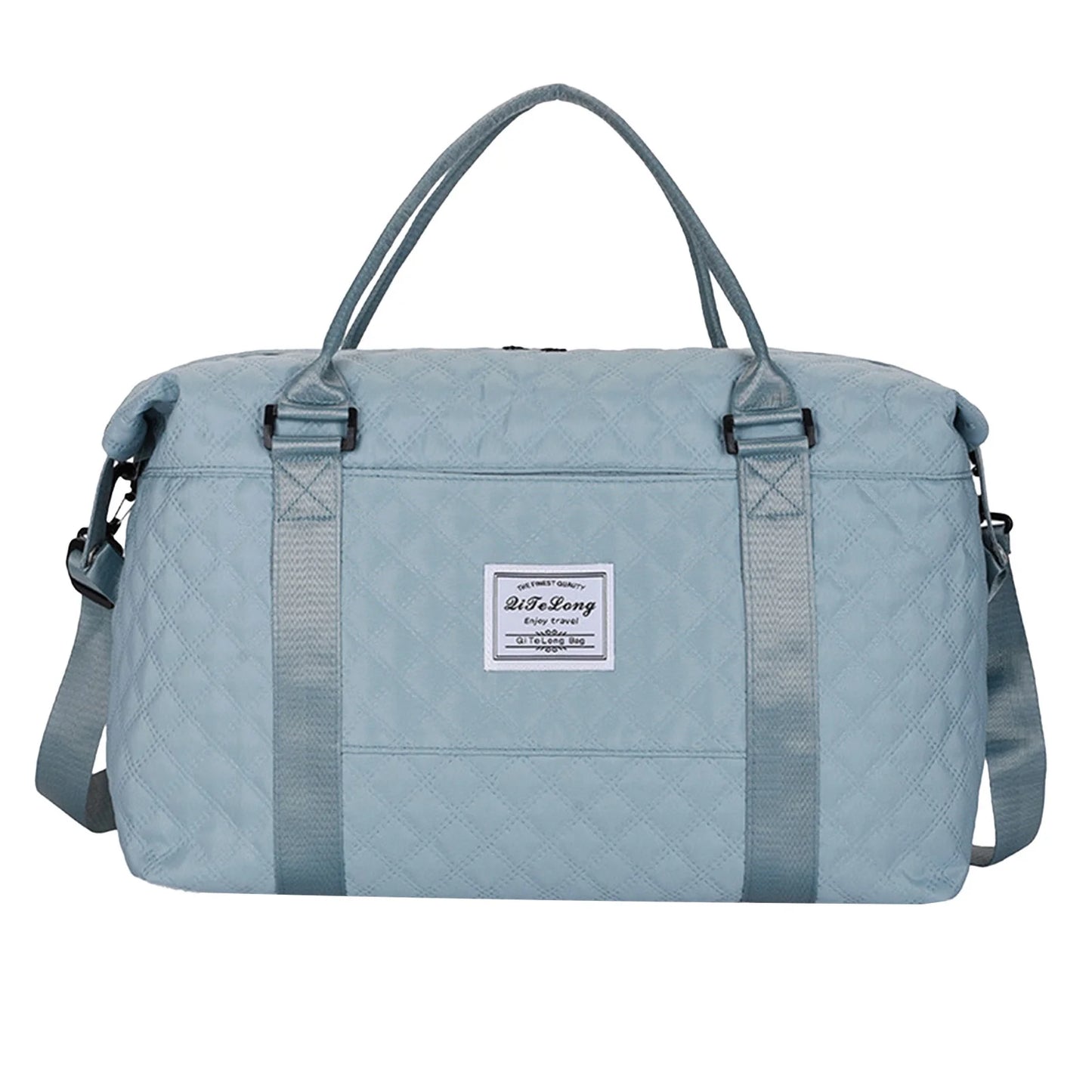 Travel Duffle Bag, Weekender Travel Bag Men Small Gym Bag for Women, Hospital Bag for Labor and Delivery, Overnight Bag Luggage Bag with Trolley Sleeve 18.11X13.78X6.69In